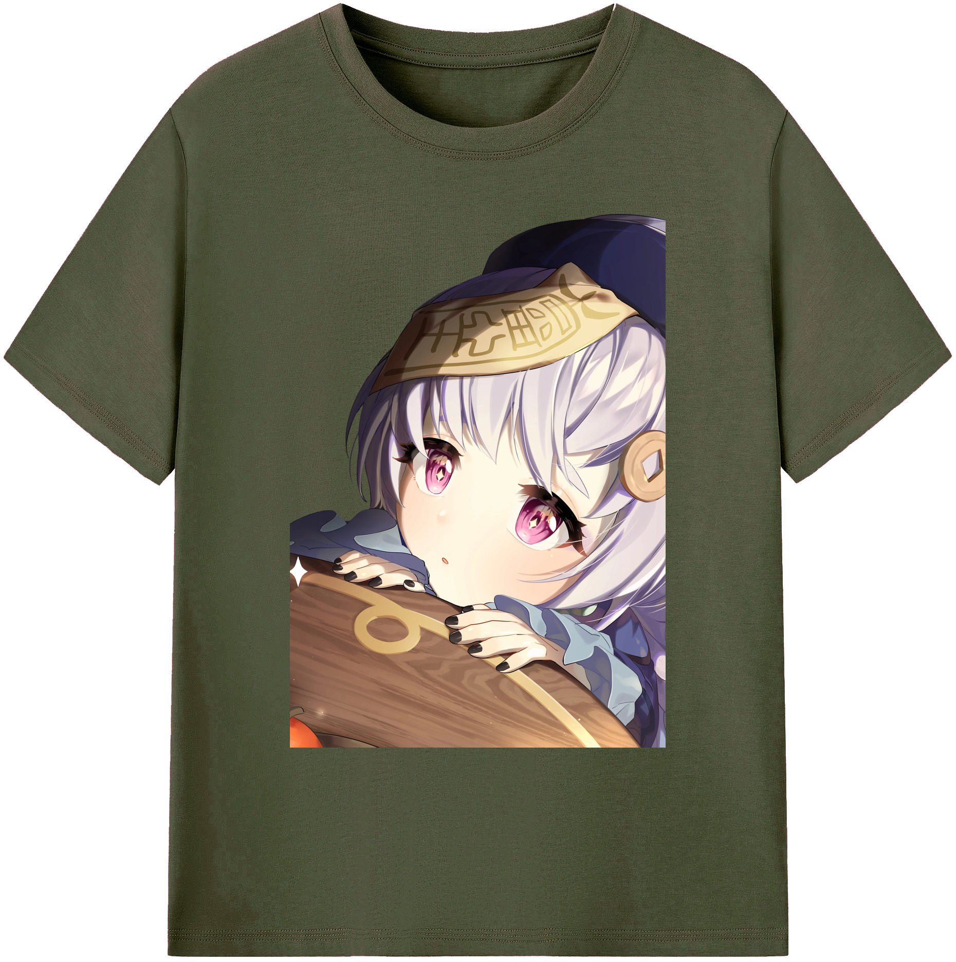 げんし神 七七 なな  genshin Nana 綿100％ メンズ半袖Tシャツ｜肌触りやわらか＆通気性